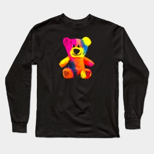 Colorful Teddy Bear #1 Long Sleeve T-Shirt